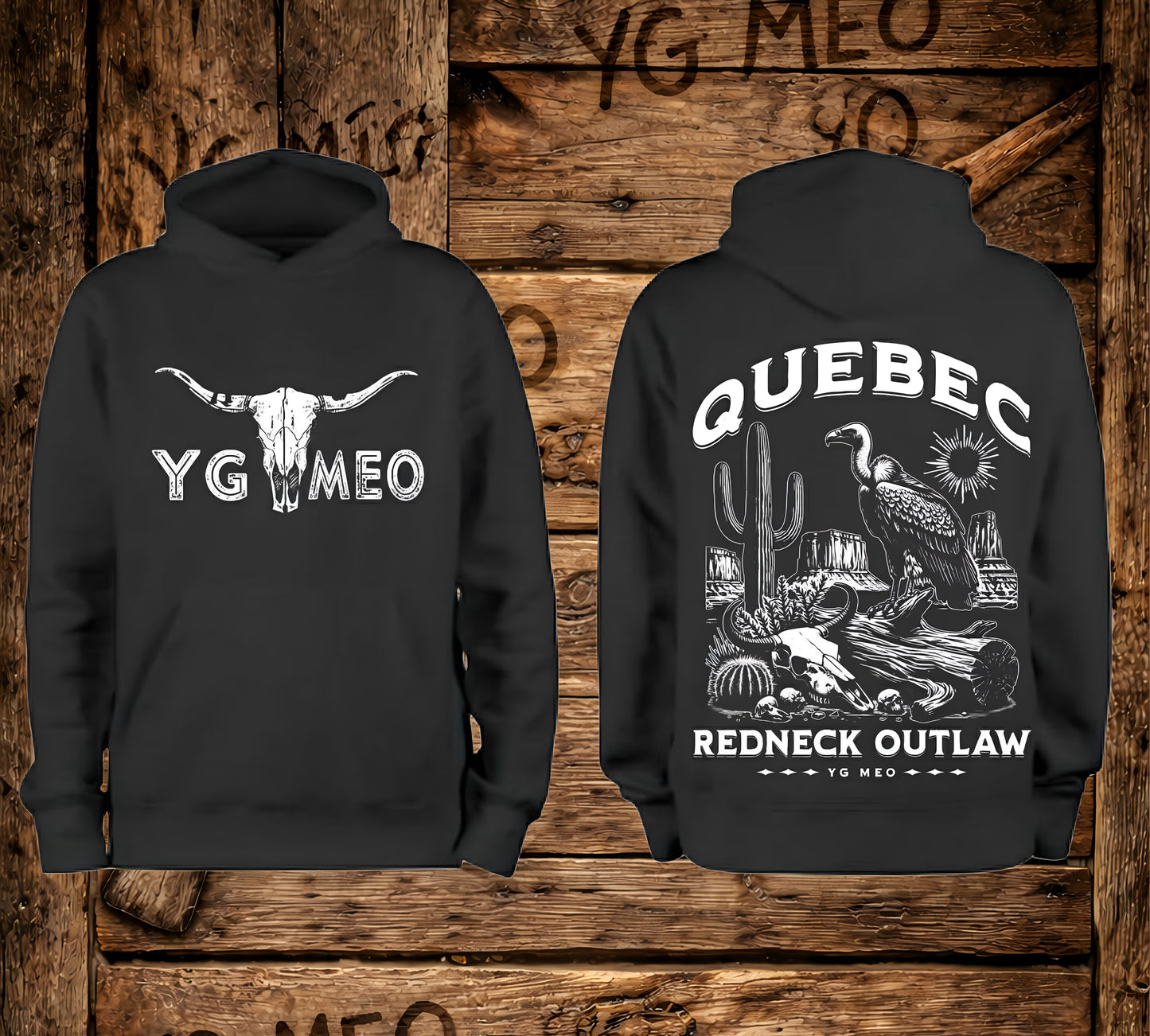 Hoodie Adulte YG MEO