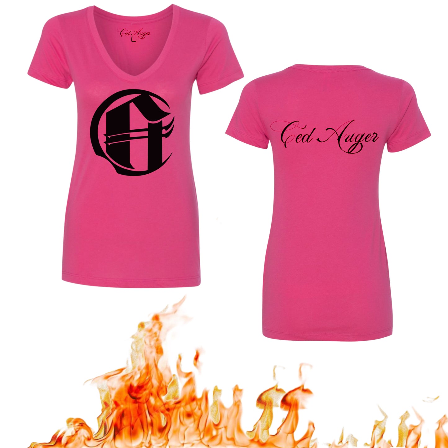 T-Shirt Femme Rose Original