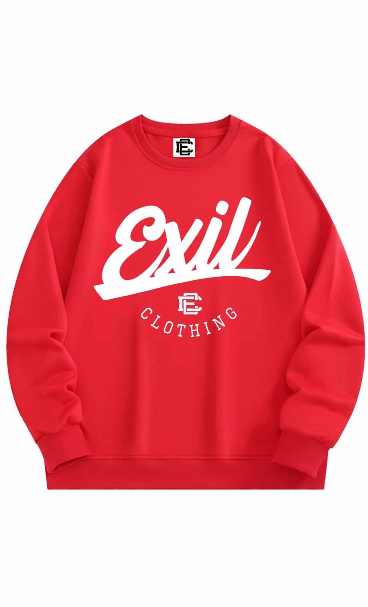 Crewneck Rouge & Blanc