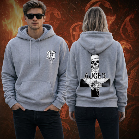 Hoodie Gris Croix