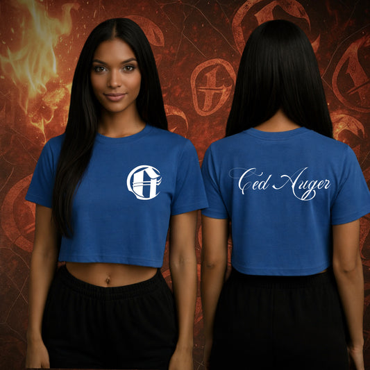 Crop Top T-Shirt Océan