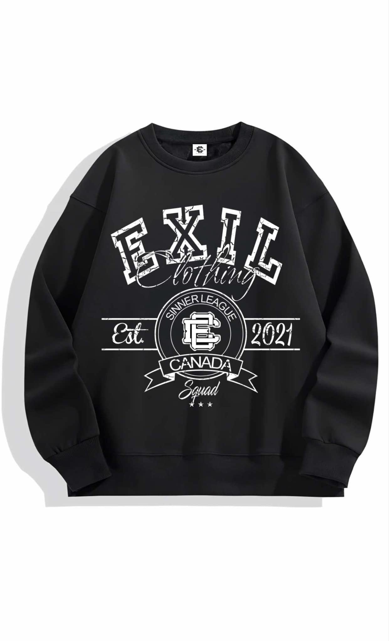 Crewneck since 21 Blanc